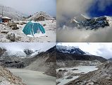 8 1 Snowed Overnight At Makalu Base Camp South, Makalu Early Morning, Barun Pokhari